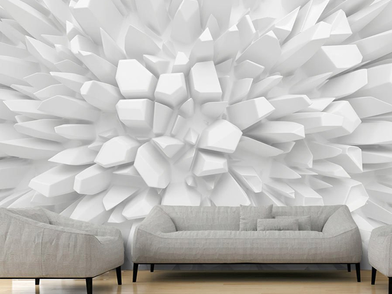 Foto tapeta Nepravilne sante leda — 3D foto tapeta