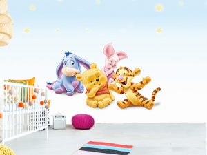 Vini Pu – Najbolji Drugari — dečije tapete