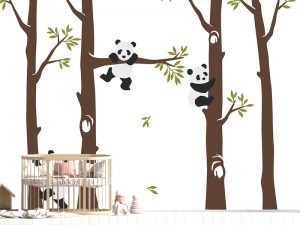 Panda Avantura — dečije tapete