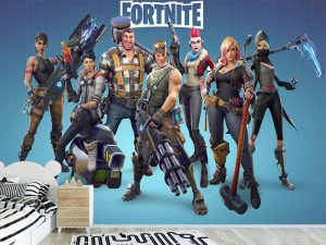 Fortnite tim u punoj spremnosti — dečije tapete