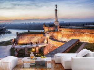 Beograd 001 — tapeta panorama grada