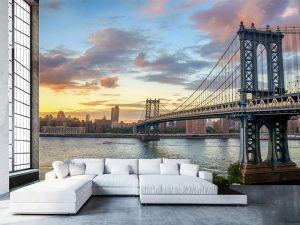 New York 006 — tapeta za plafon