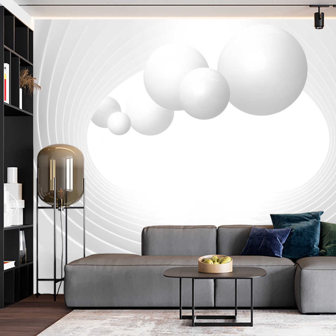 Foto tapeta Geometrijske prizme svetlosti — 3D foto tapeta