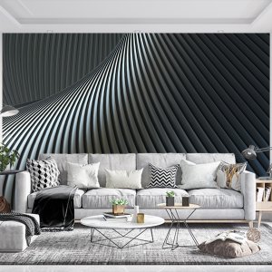 3D geometrijski oblici 008 — 3d tapeta po meri