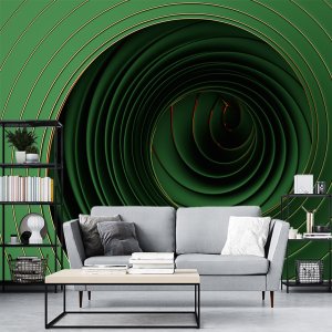 3D geometrijski oblici 016 — 3d tapeta po meri