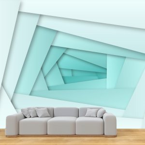 3D geometrijski oblici 022 — 3d tapeta po meri