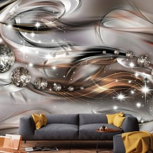 3D geometrijski oblici 028 — 3d tapeta po meri