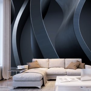 3D geometrijski oblici 034 — 3d tapeta po meri