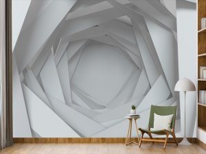 3D tuneli 009 — 3d tapeta po meri
