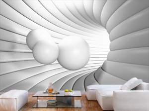 3D tuneli 011 — 3d tapeta po meri