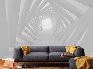 3D tuneli 026 — 3d tapeta po meri
