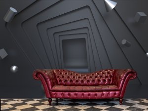 3D tuneli 031 — 3d tapeta po meri