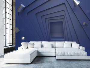 3D tuneli 033 — 3d tapeta po meri