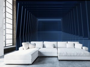 3D tuneli 039 — 3d tapeta po meri