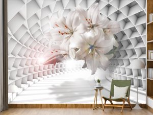 3D tuneli 053 — 3d tapeta po meri
