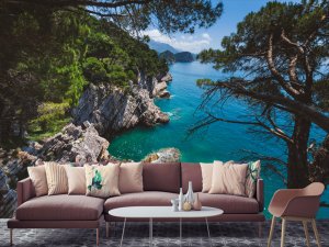 Smaragdna Obala Mediteranskog Raja — tapeta priroda