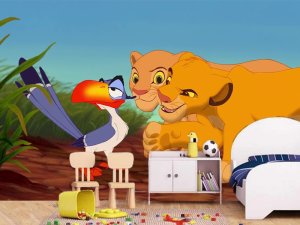 Simba, Nala i Zazu – Prijateljstvo savane — dečije tapete