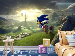 Sonic na Putu Sudbine — dečije tapete