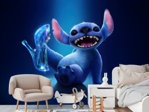 Stitch i čarobna staklena cipelica — dečije tapete