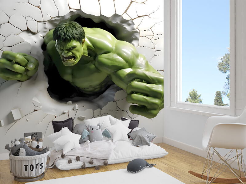 Foto tapeta Hulk – Pesnica Snage — dečija tapeta